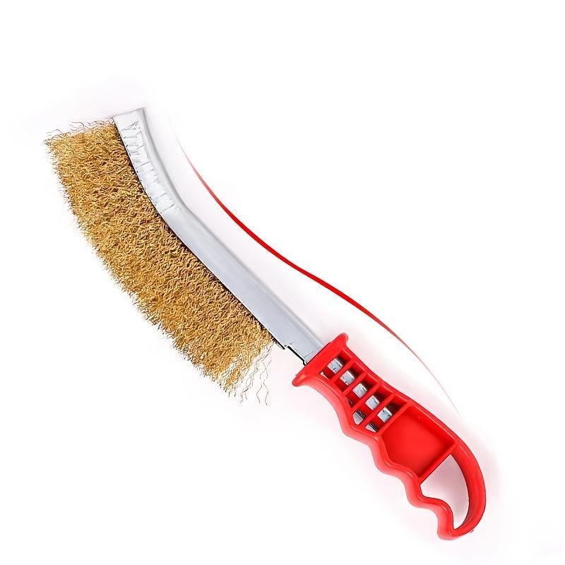 Plastic Handle Steel Wire Brush Cleaning Tool
