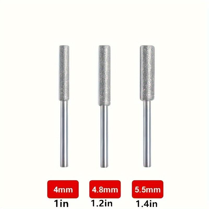 3pcs Diamond Coated Chainsaw Sharpener Set