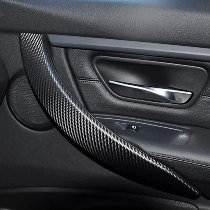 3M 3D Carbon Fiber Car Sticker DIY Paste Protector Strip Car Door Sill