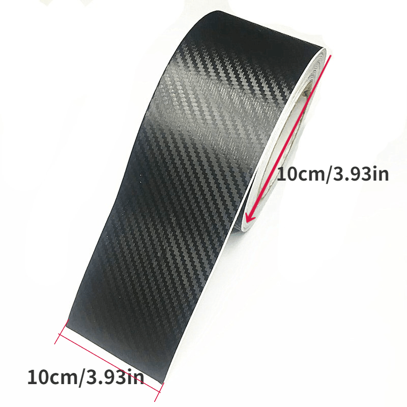 3M 3D Carbon Fiber Car Sticker DIY Paste Protector Strip Car Door Sill