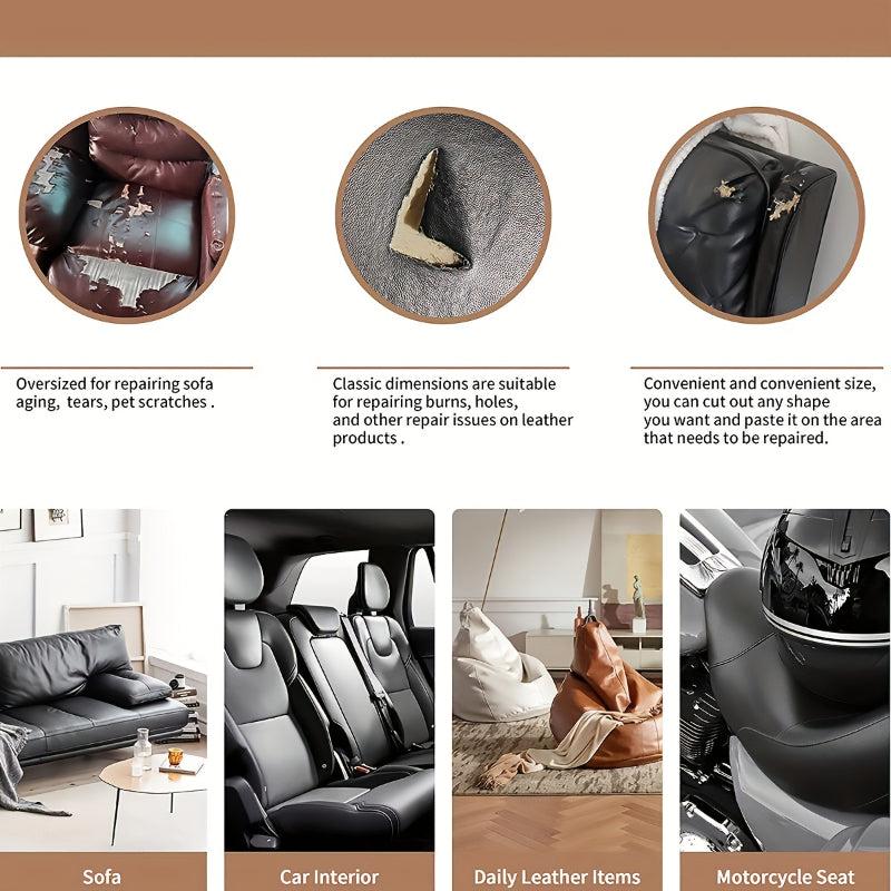 Self Adhesive Leather Repair Patch for Couch Furniture Sofas Car Seats