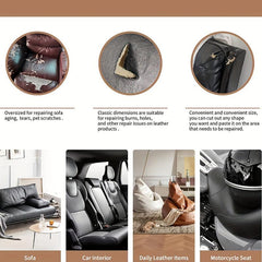 Self Adhesive Leather Repair Patch for Couch Furniture Sofas Car Seats