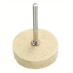 33pcs Wool Felt Buffing Wheel Pad Set for Rotary Tool Hand Drill