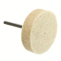 33pcs Wool Felt Buffing Wheel Pad Set for Rotary Tool Hand Drill