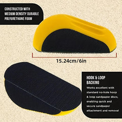 Manual Polishing Disc PU Foam Yellow Polishing Plate