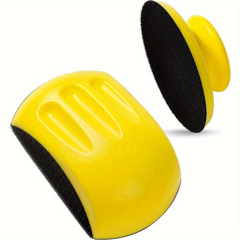 Manual Polishing Disc PU Foam Yellow Polishing Plate