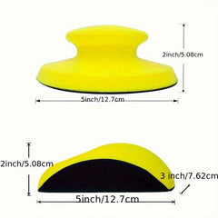 Manual Polishing Disc PU Foam Yellow Polishing Plate