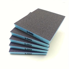 6pcs Dual-use Sanding Sponges Coarse Fine Sanding Blocks 60-240 Grits