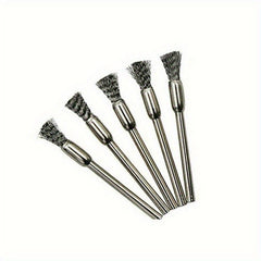 15pcs Steel Wire Abrasive Brush Wheel Set