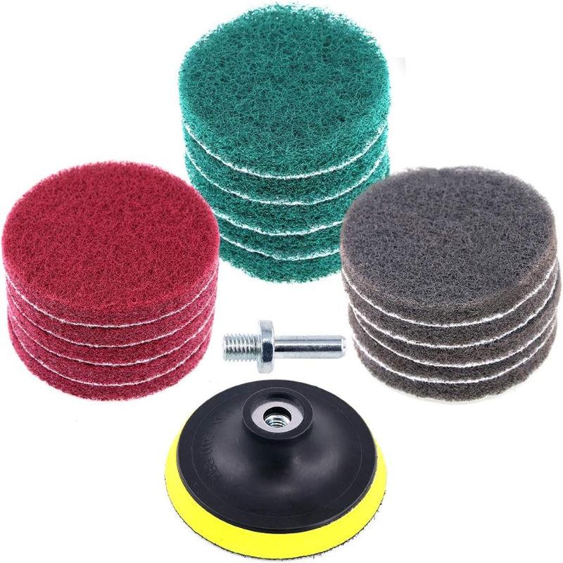17pcs Drill Power Brush Set Tile Scrubber Cleaning Kit