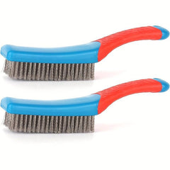 Stainless Steel Wire Brush - Rust Removal Paint Scrubbing Cleaning
