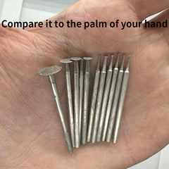 12pcs Set Diamond Grinding Head Jade Carving Tool