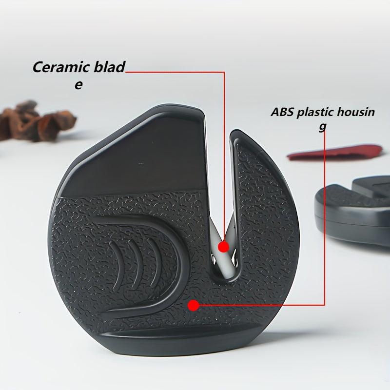 3pcs Portable Sharpener Tool Outdoor Ceramic Sharpener Easy To Clean