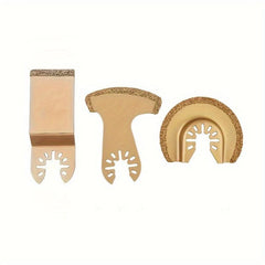 4pcs Carbide Oscillating Saw Blades Rough Sanding Fillers Tile Ceramics