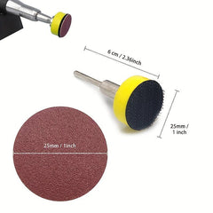 122pcs 2 80 3000 Grits Sanding Sheets Self Adhesive Round for Plastic Wood Glass