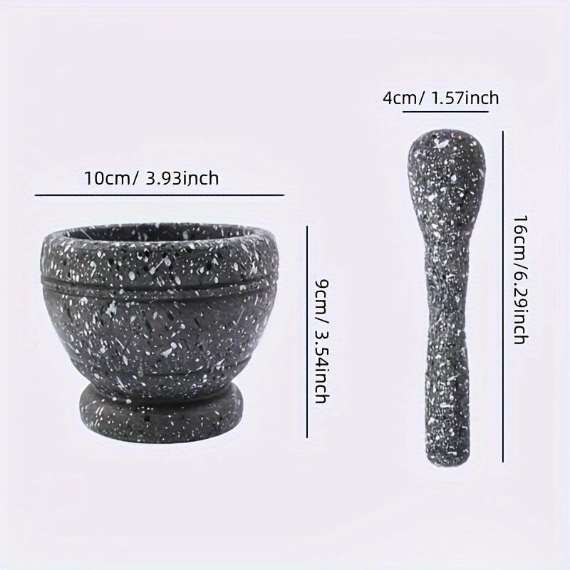 Manual Garlic Crusher & Pepper Grinder Set for Chefs