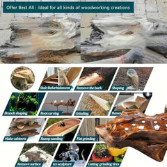 Wood Grinder Wheel Disc Wood Shaping Wheel Carving Abrasive Disc