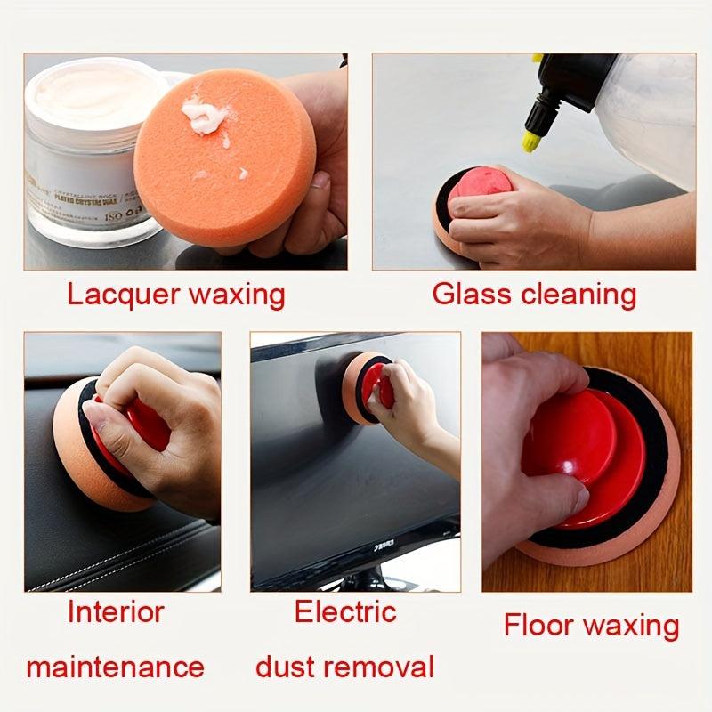 5pcs Cleaning Sponge Set for Waxing Beauty Paint Polishing