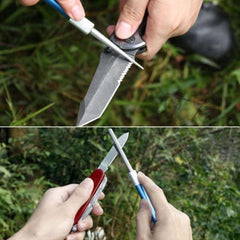 Portable Double Head Diamond Sharpener Tool