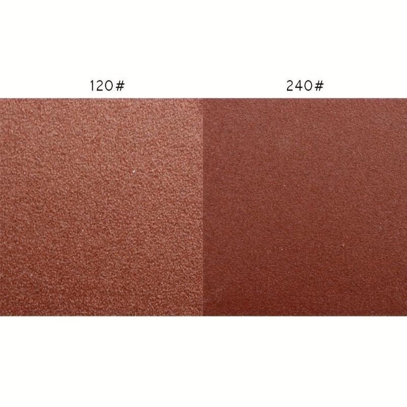 50pcs Triangular Sanding Paper 120/240 Grit Assortment 16.51x1
