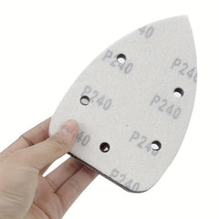 50pcs Triangular Sanding Paper 120/240 Grit Assortment 16.51x1