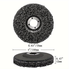 1pc 4in Coarse Cleaning Disc Sanding Disc