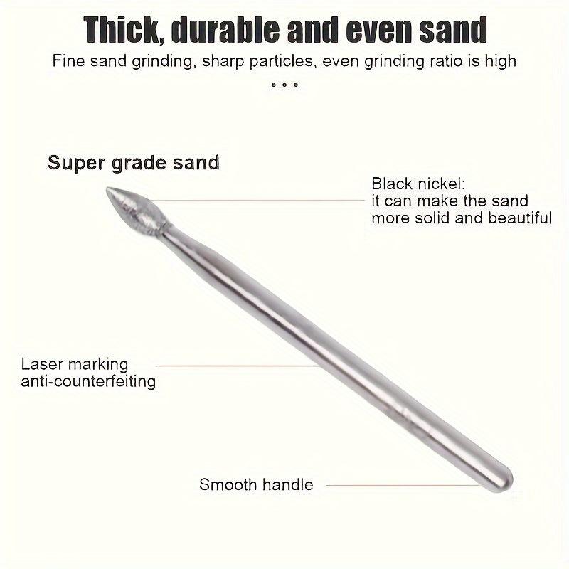 30pcs Diamond Grinding Needle Point Engraving Carving Deburring Polishing