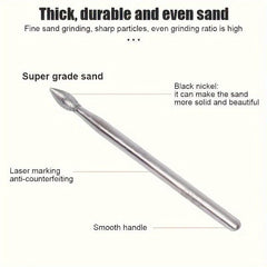 30pcs Diamond Grinding Needle Point Engraving Carving Deburring Polishing