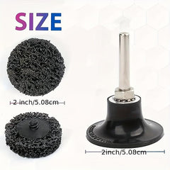 11pcs Set 2 Quick Change Strip Discs Grinder Attachments