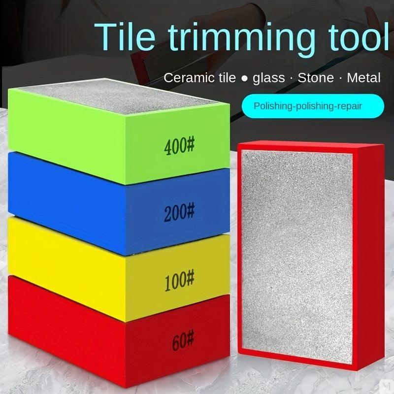 Ceramic Tile Trimming Tool Chamfering Edge Grinding Sheet Hand Grinding Tool