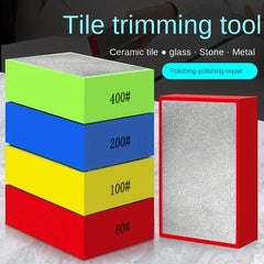 Ceramic Tile Trimming Tool Chamfering Edge Grinding Sheet Hand Grinding Tool