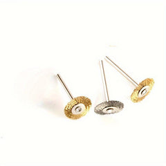 10pcs T Type 3 22mm Copper Wire Brush Mini Brush Steel Wire Brush