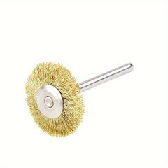 10pcs T Type 3 22mm Copper Wire Brush Mini Brush Steel Wire Brush