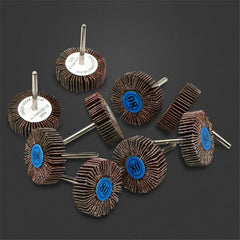 5pcs Handle Polishing Grinding Head Wheel Metal Wood Plastic Tool