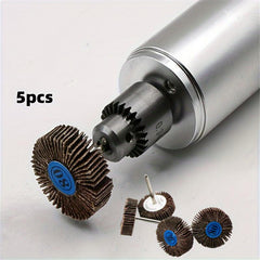 5pcs Handle Polishing Grinding Head Wheel Metal Wood Plastic Tool