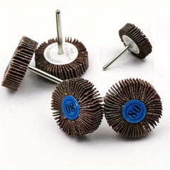 5pcs Handle Polishing Grinding Head Wheel Metal Wood Plastic Tool