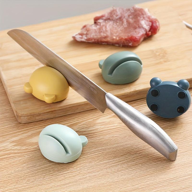 Cartoon Sharpening Stone Quick Sharpener Kitchen Scissors M