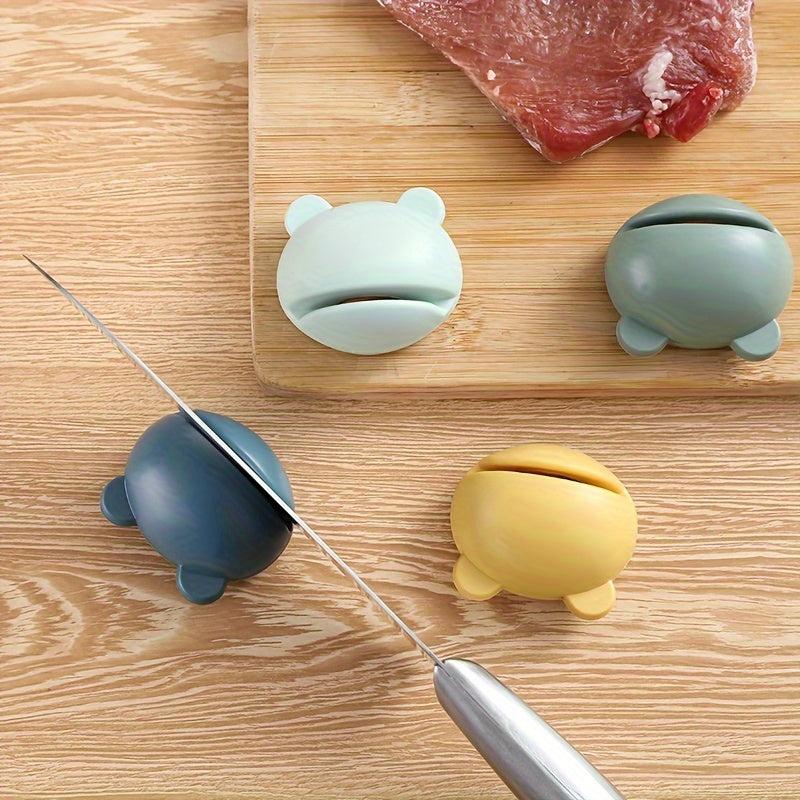 Cartoon Sharpening Stone Quick Sharpener Kitchen Scissors M