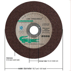 25pcs 107mm Cutting Disc Wheels for Stainless Steel and Metal Cut