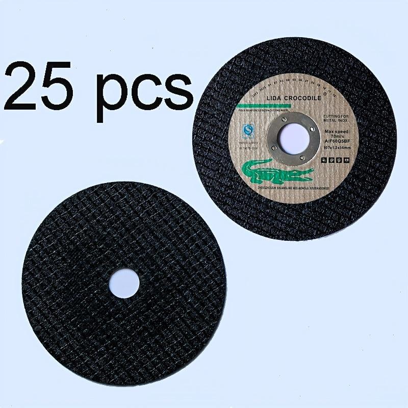 25pcs 107mm Cutting Disc Wheels for Stainless Steel and Metal Cut
