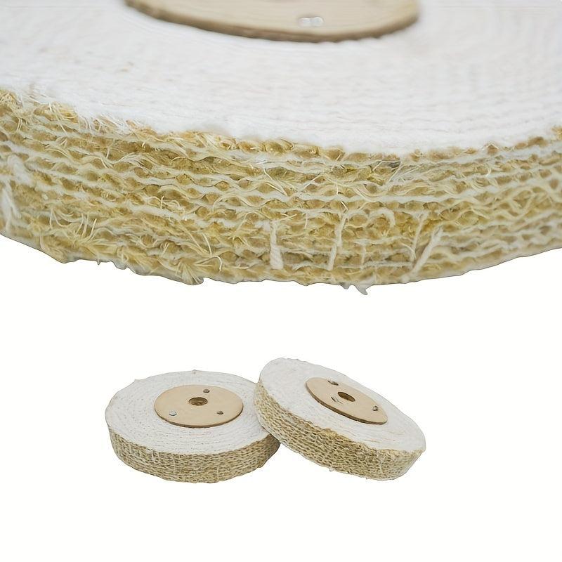 15 24 Cm Metal Surface Polishing Sisal Cloth Wheel