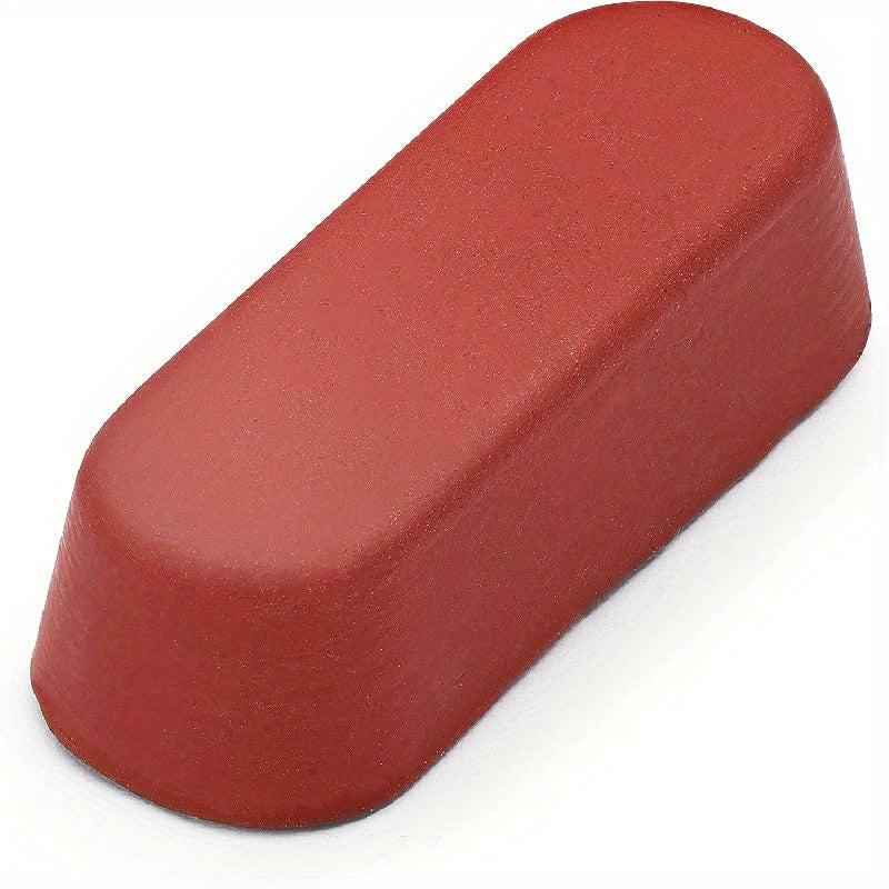 Red Jeweler's Rouge Polishing Compound for Soft Metals
