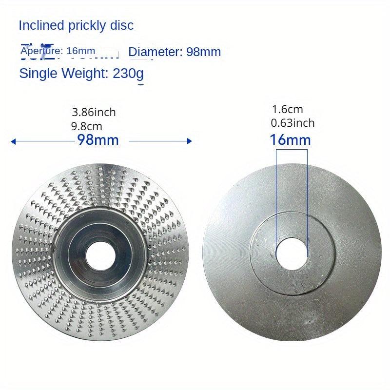 Curved Wood Polishing Disc Angle Grinder Hard Round Grinding Wheel