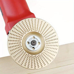 Curved Wood Polishing Disc Angle Grinder Hard Round Grinding Wheel