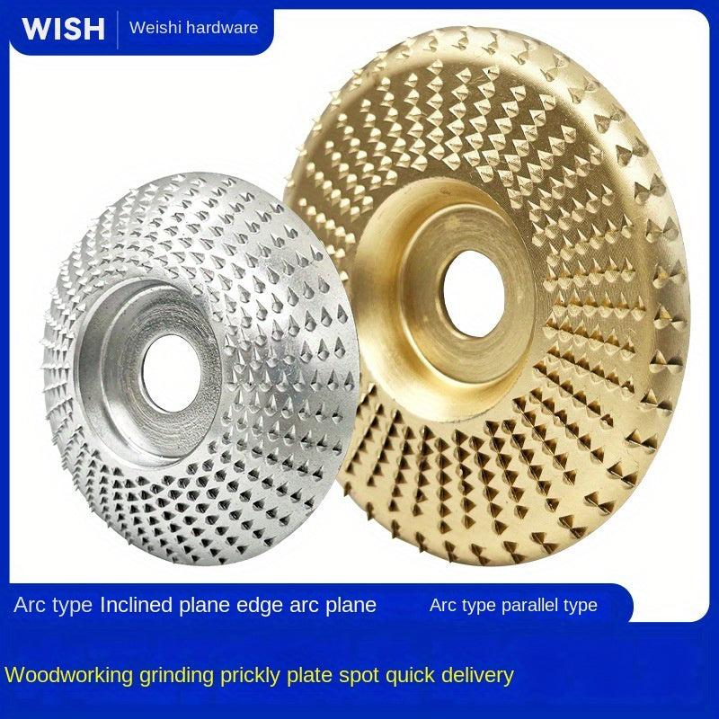 Curved Wood Polishing Disc Angle Grinder Hard Round Grinding Wheel