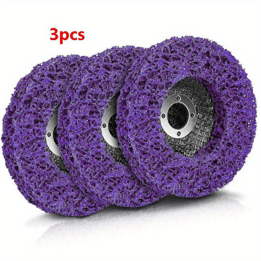 Purple Strip Discs Rust Remover Wheel - 10pcs
