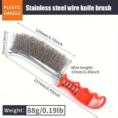 1pc Steel Wire Wheel Polishing Brush for Wood Metal Rust Removal