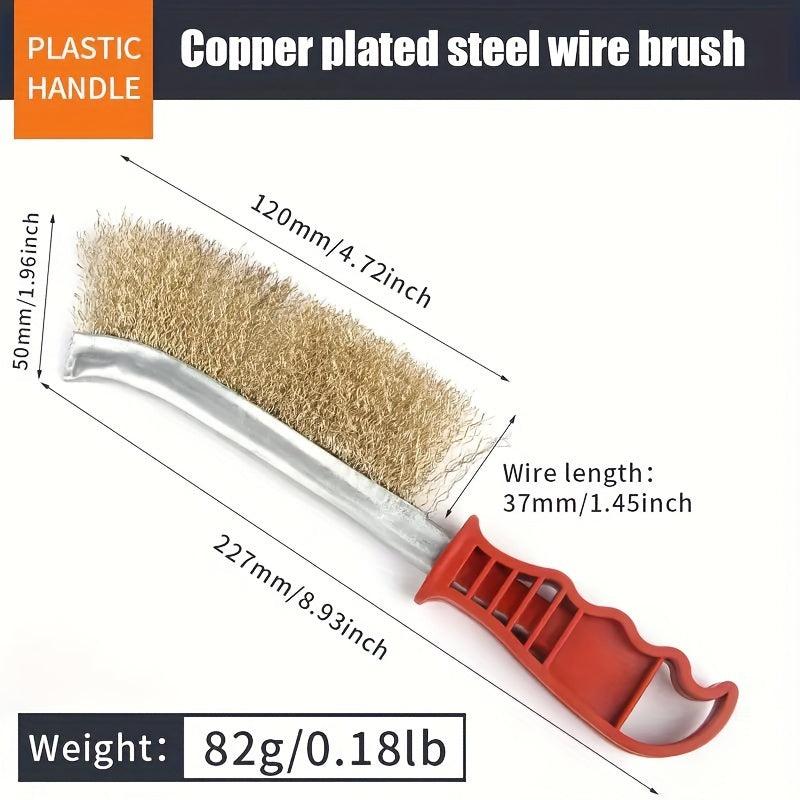 1pc Steel Wire Wheel Polishing Brush for Wood Metal Rust Removal
