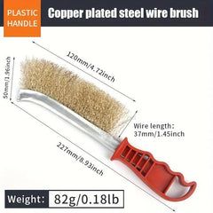 1pc Steel Wire Wheel Polishing Brush for Wood Metal Rust Removal