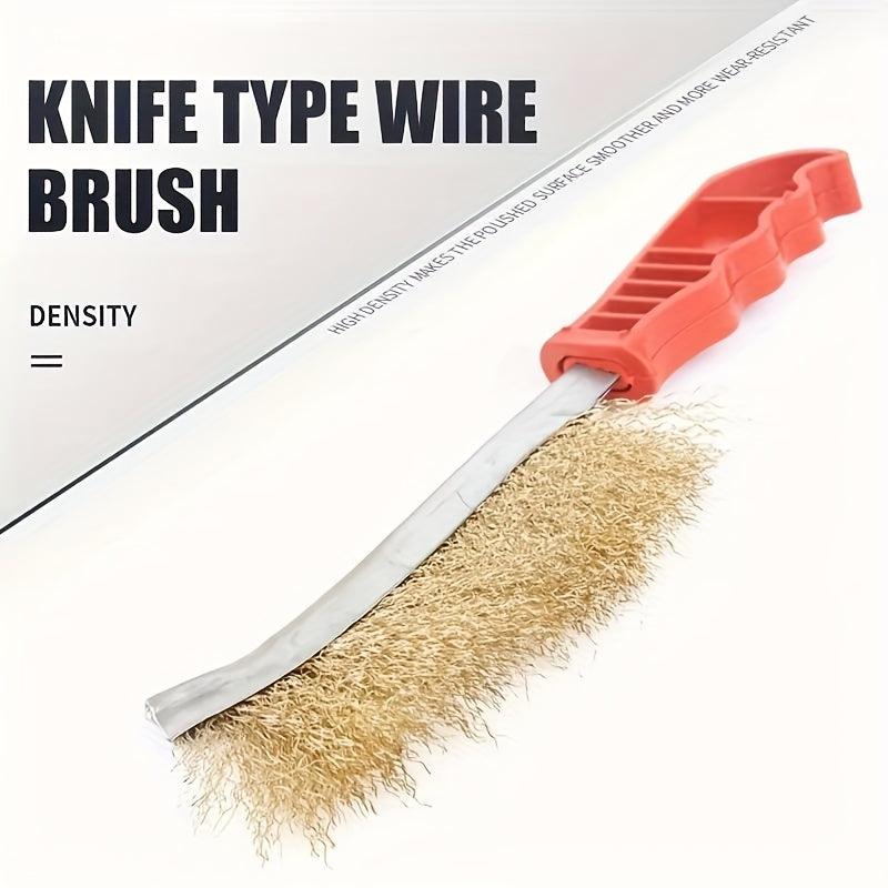 1pc Steel Wire Wheel Polishing Brush for Wood Metal Rust Removal